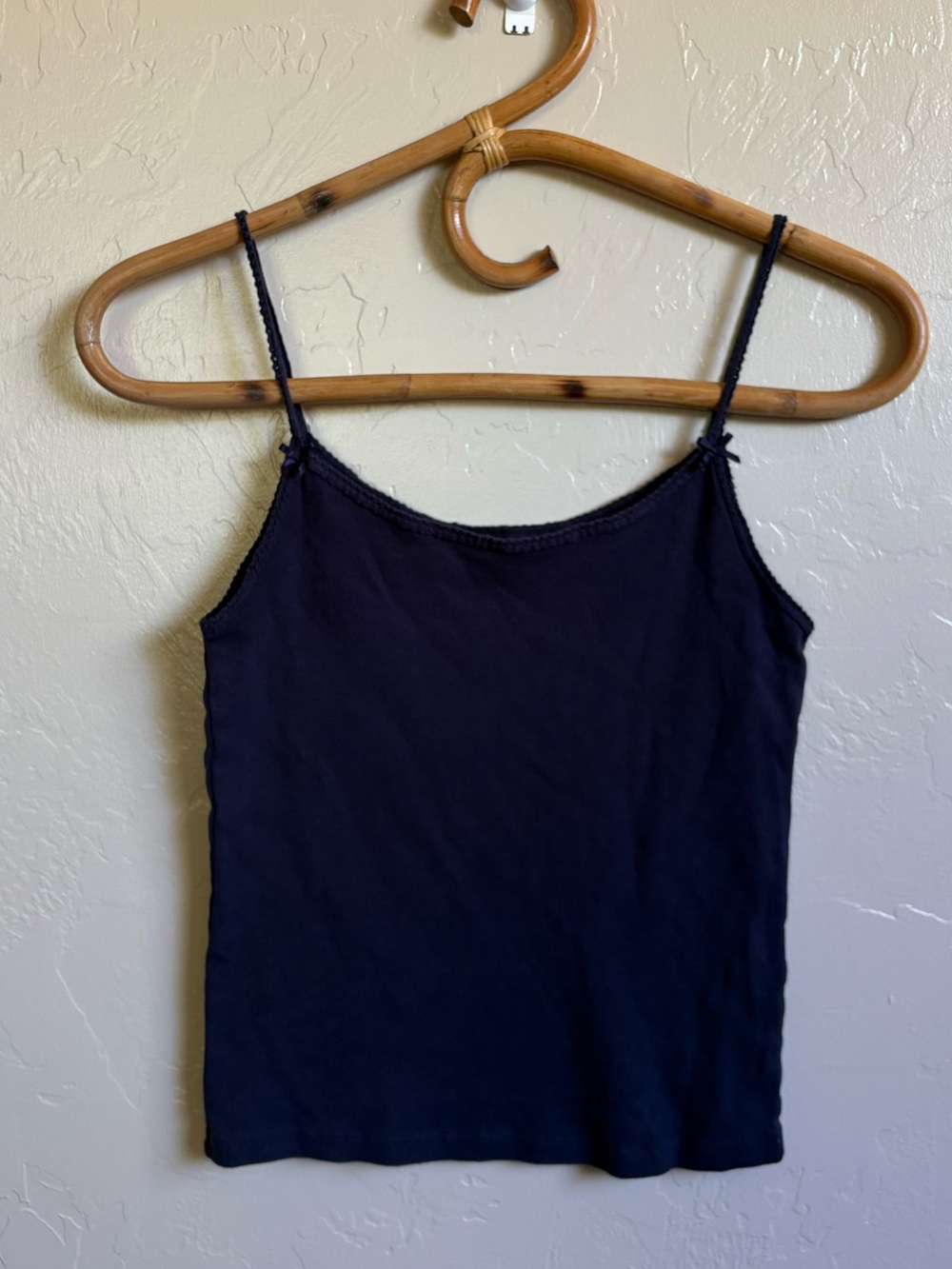 John Galt x Brandy Melville Navy Blue Cotton Cami Camisole Tank Top
Summer Basic